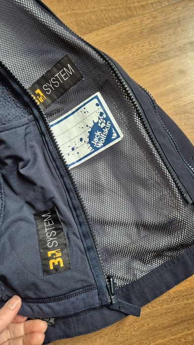Parka zimowa 3w1 Jack Wolfskin 128