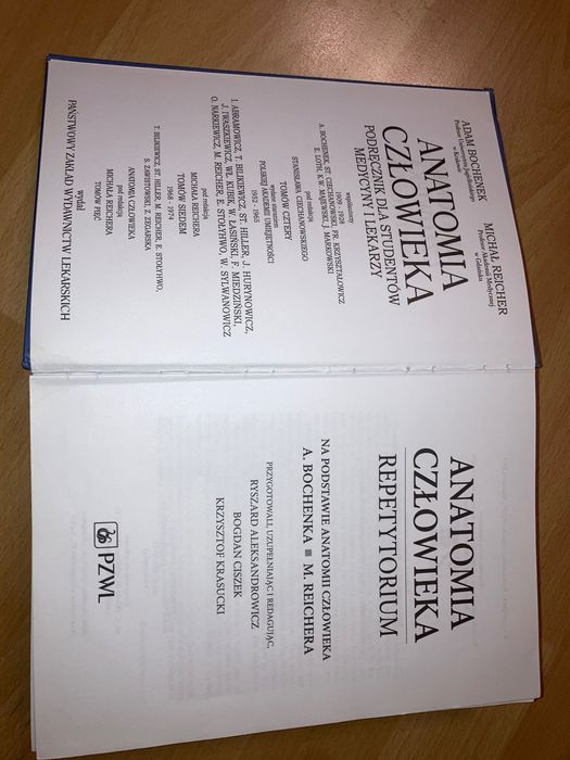 Anatomia Człowieka Repetytorium Bochenek, Anatomia Janiny Pituchowej