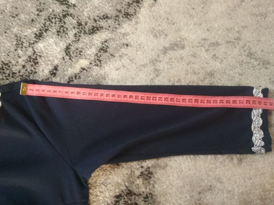 Жіноче синє плаття