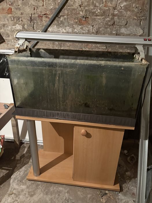 Akwarium 112l z szafka i belka