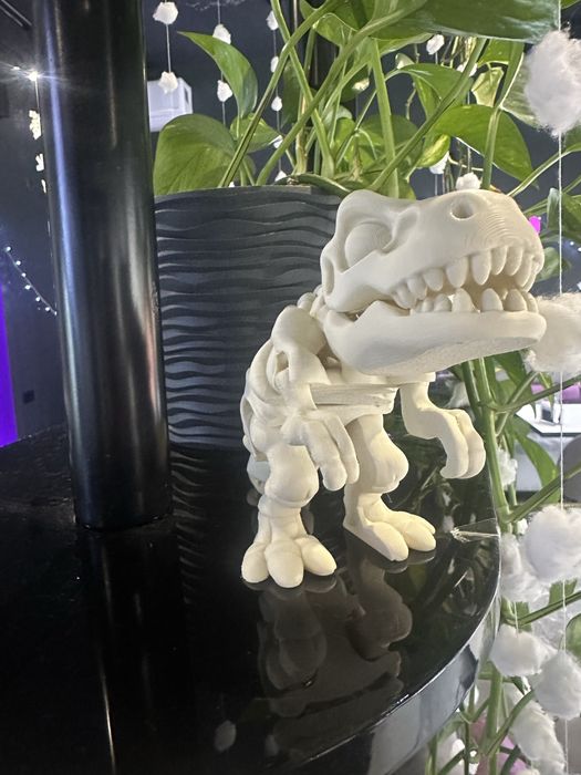 Продам Флексі іграшка динозавр t-rex гнучкий 3d скілет
