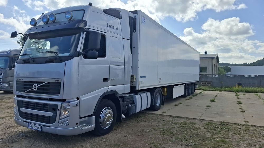 Volvo FH  Zestaw Volvo FH z chłodnią Krone 2 parowniki. Dopplestock. Stan Bdb.