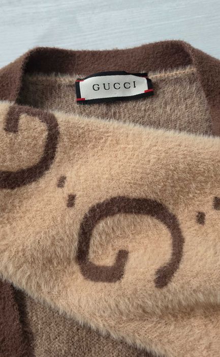 GUCCI  luksusowy swetr alpaka Cudny roz L