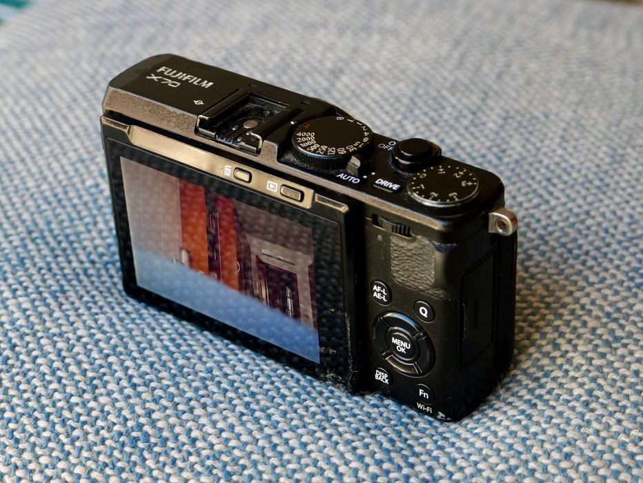 Fujifilm X70, preto / black