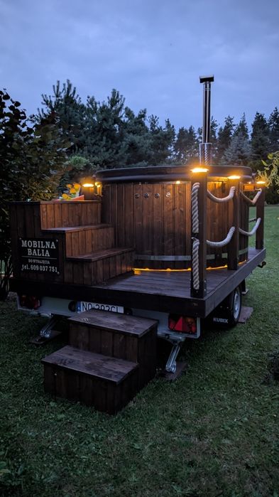Balia mobilna jakuzzi wynajem