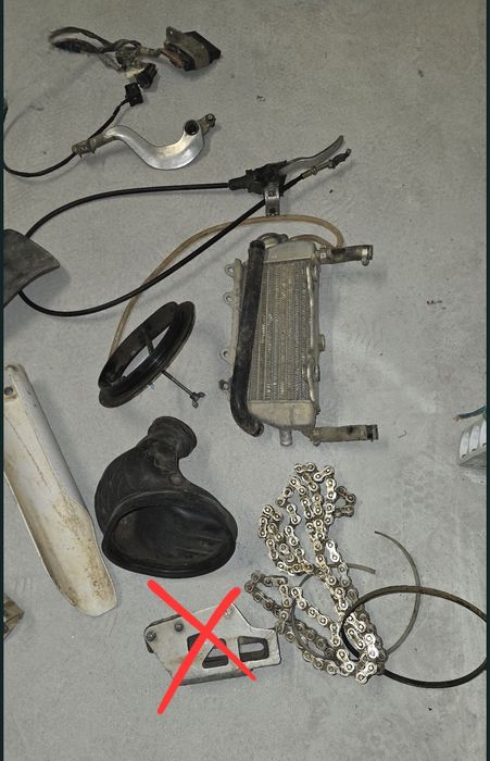 Yamaha YZ 250F 4T 2005 - Peças