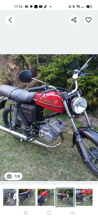 Romet 205 silnik Simson 4b