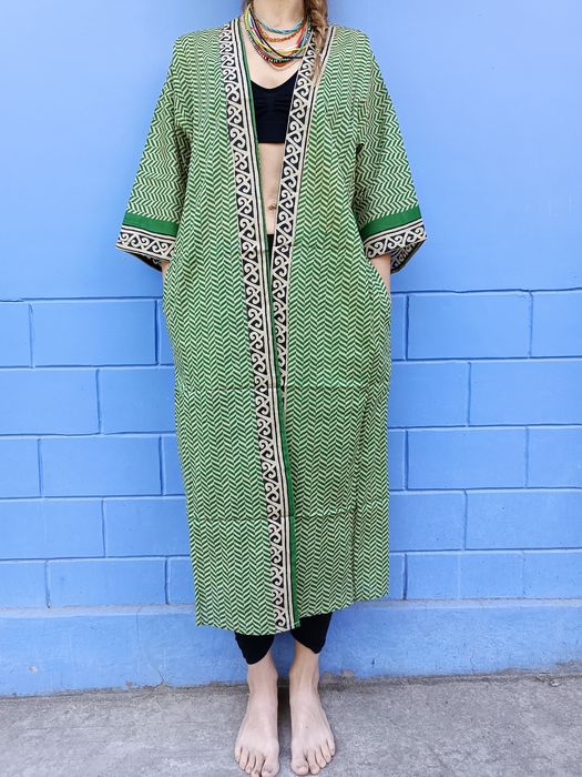 Kimono bawełniane cienkie