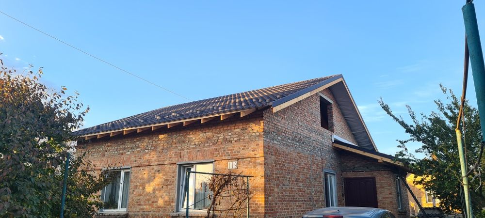 Дах Покрівельні роботи Криша Перекриття Металочерепиця Підшива даху