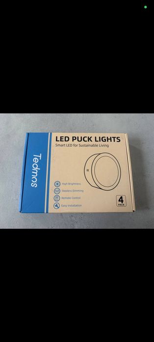 Lampa punktowa Led z akumulatorem USB, RGB i pilotem, 4 kolory, bezprz