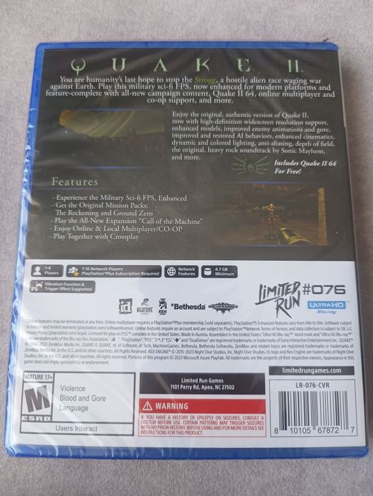Quake 2 II PS5 | Nowa!