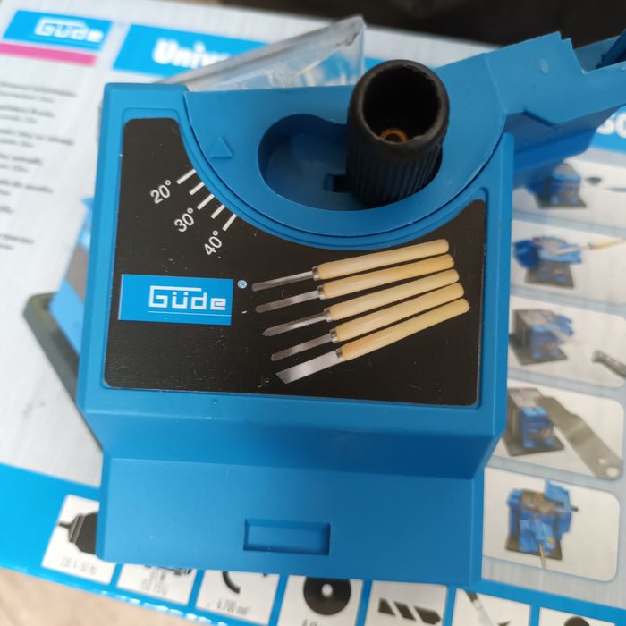 Maquina de afiar facas e brocas