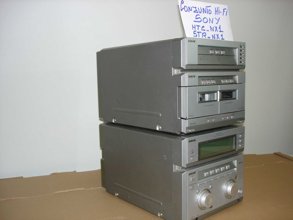 Conjunto HI-FI Sony HTC-NX1, STR-NX1