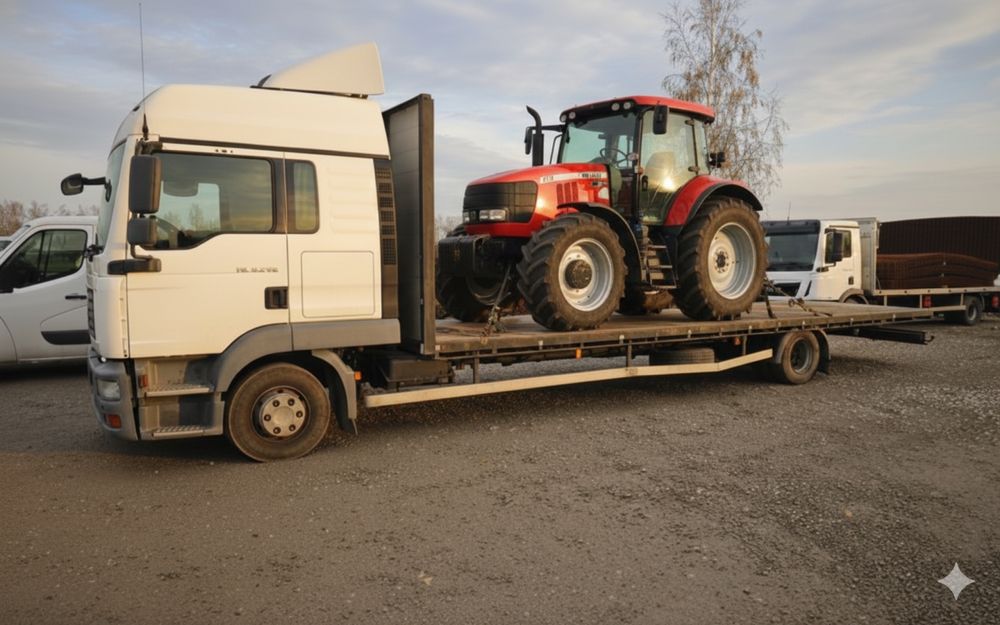Uslugi transportowe 6t maszyny rolnicze budowlane urzadzenia palety