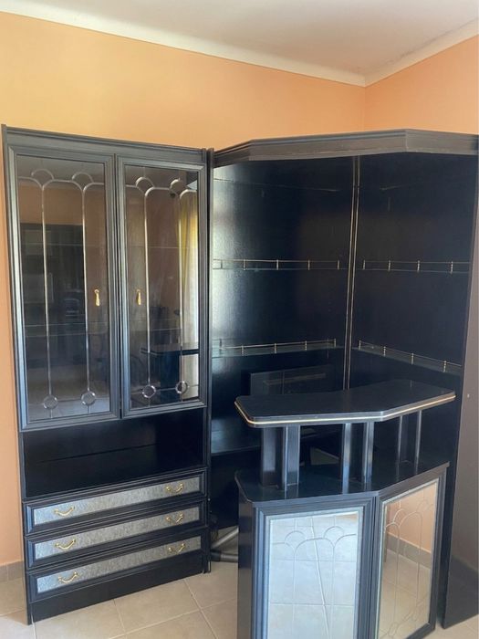 Conjunto de Móveis de Sala – Móvel TV + Bar + Cadeiras