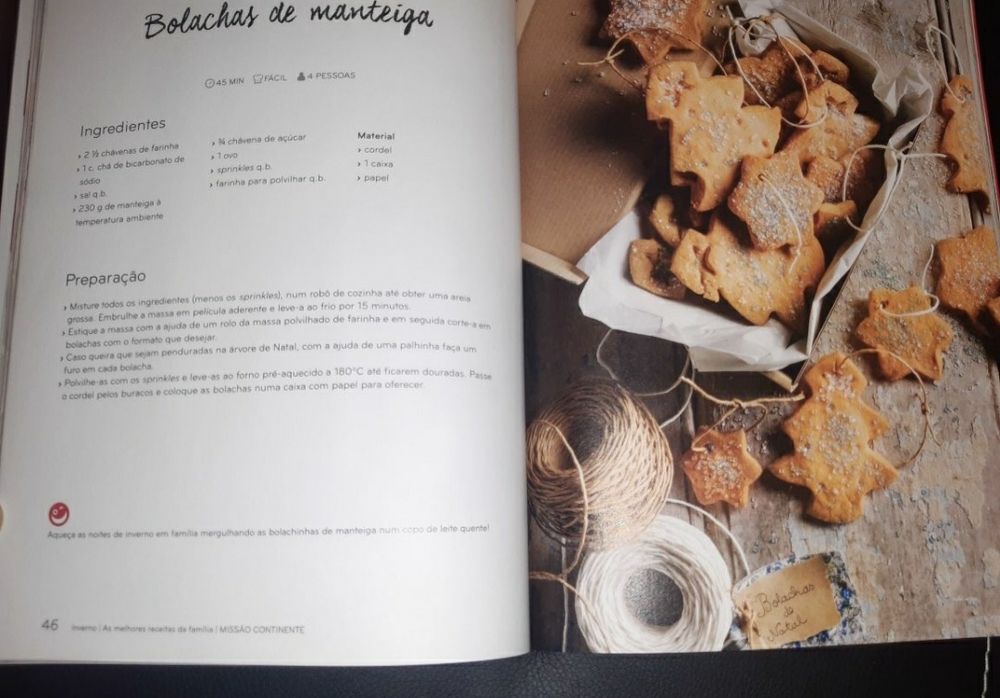Livros de receitas "Continente"