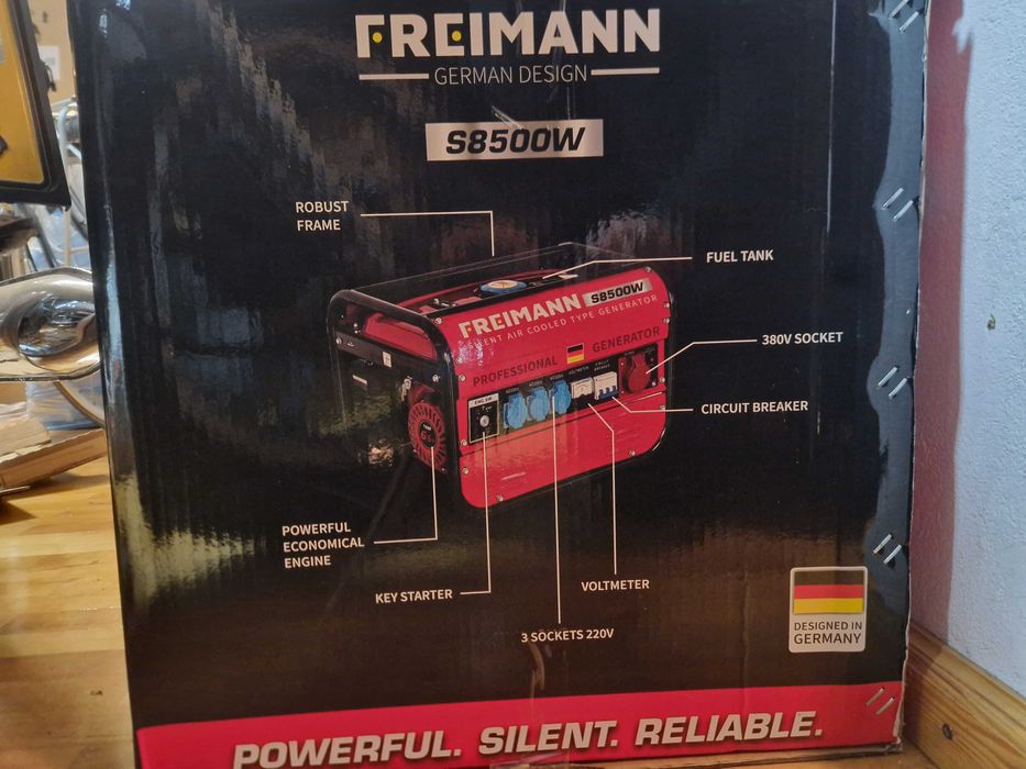 Agregat prądotwórczy Freimann S8500