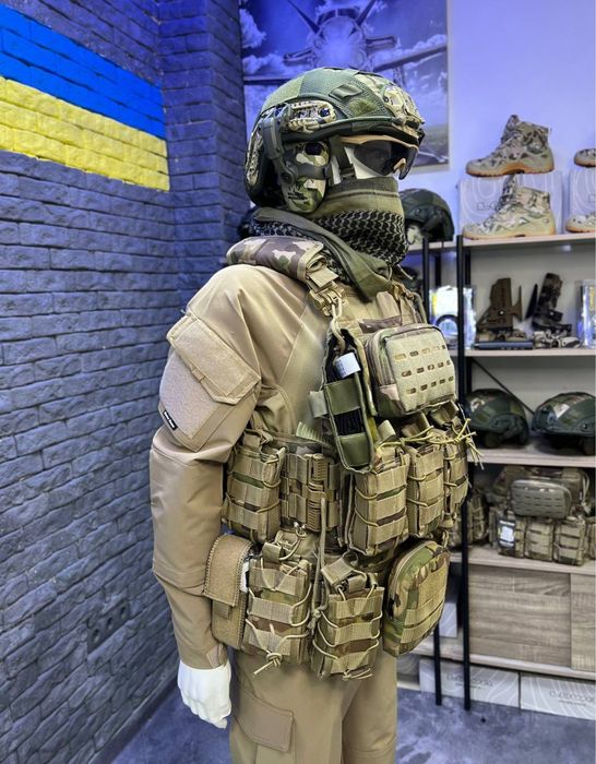 Оригінал плитоноска Singl Sword та РПС пояс комплект, бронижелет