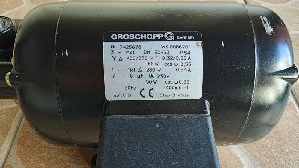 Silnik elektryczny Groschopp DM 90-60 65W 400/230V 1400 obr./min
