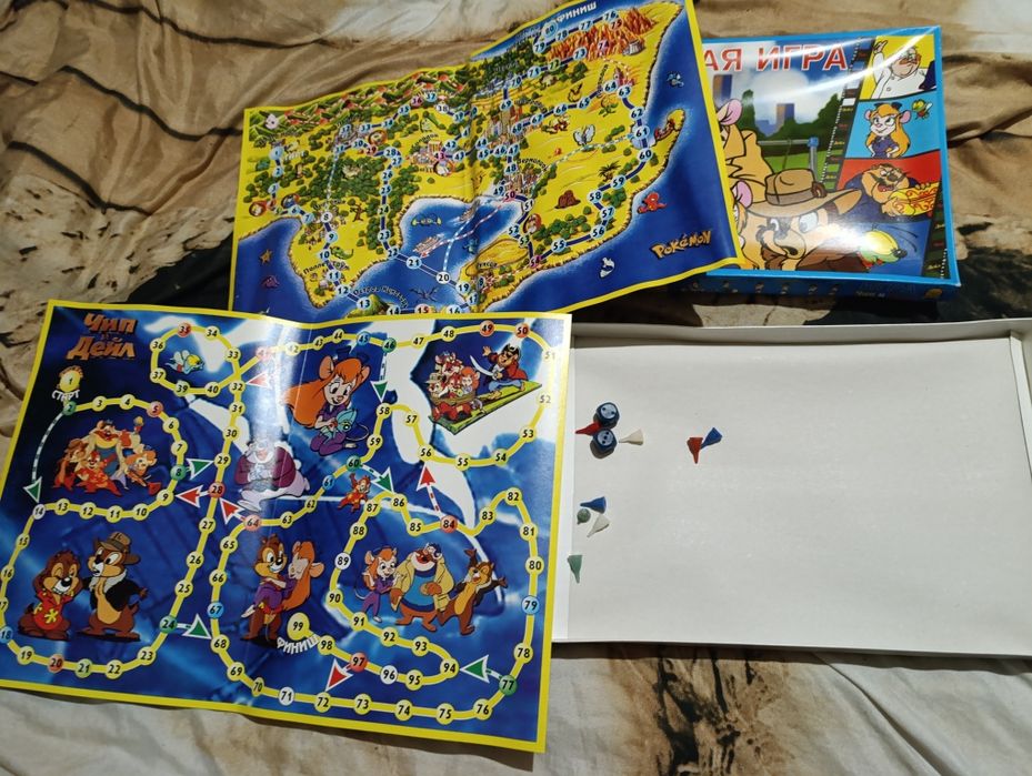 Настольные игры. Новые. Очень дёшево. Том и Джерри, утиные истории и т