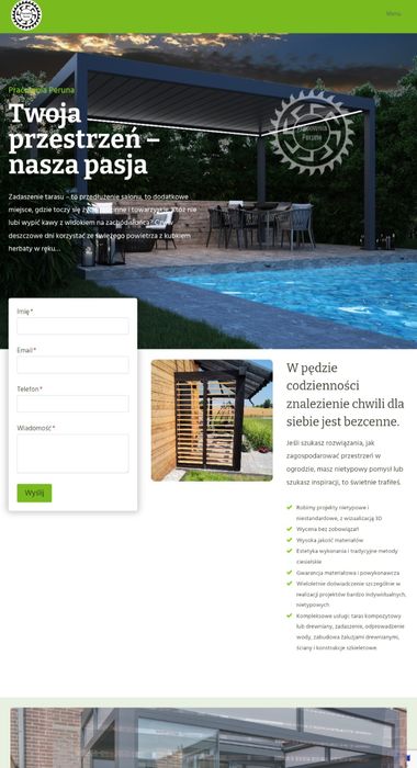 Strona internetowa www, tworzenie i projektowanie stron  od 750zł nett