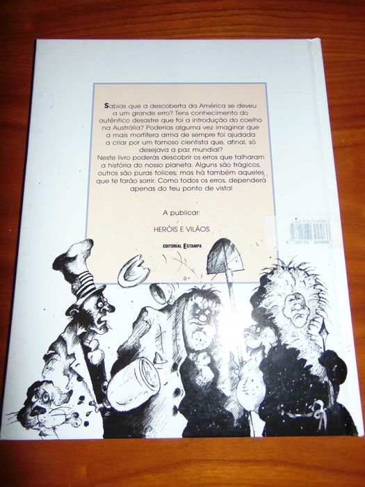 Os grandes erros da História - Adam Bowett Editorial Estampa NOVO