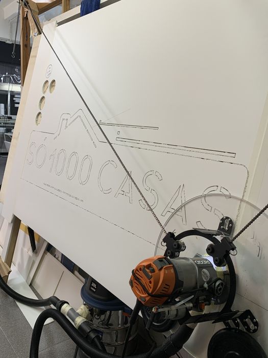 Fresa CNC 2.4mts x 1.2mts Vertical