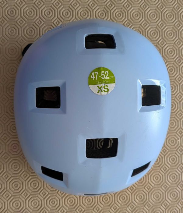 Capacete Decathlon Oxelo B100 (Azul Pastel) Tamanho XS (47-52 cm)