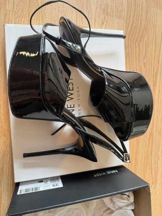 Sandały Nine west na szpilce platformie