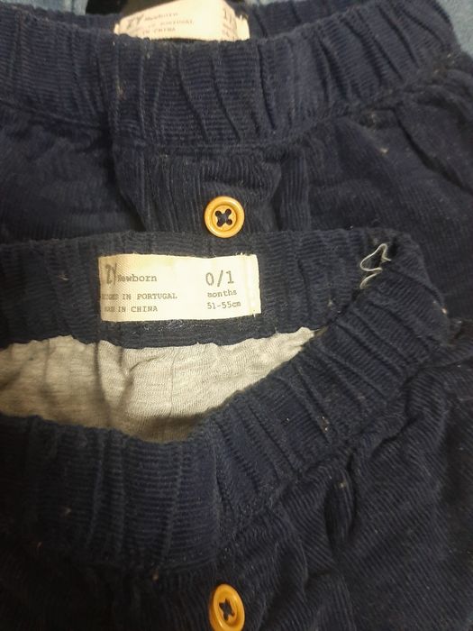 Calças e jardineiras bebé (gémeos) dos 0- 12 meses