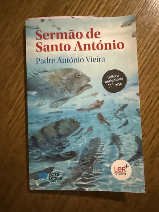 Livro Sermão de Santo Antonio aos Peixes