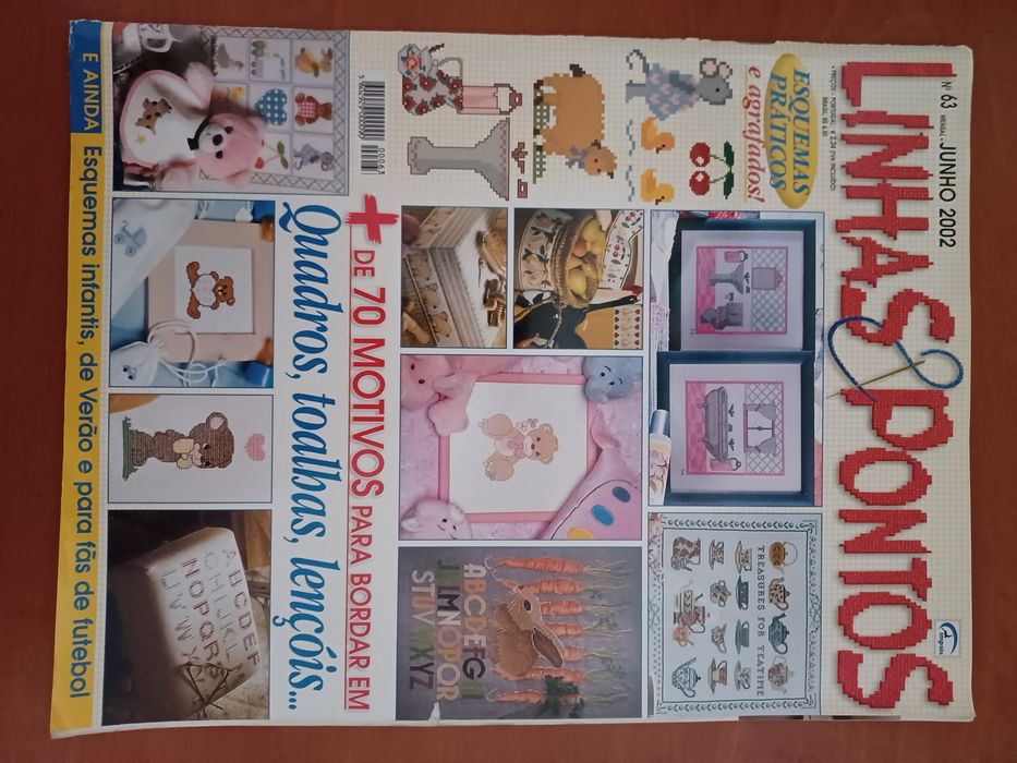 2 Revistas Linhas & Pontos n° 23 e 63