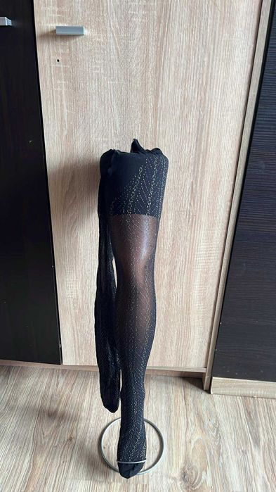 Rajstopy kryjące z brokatem nr 1