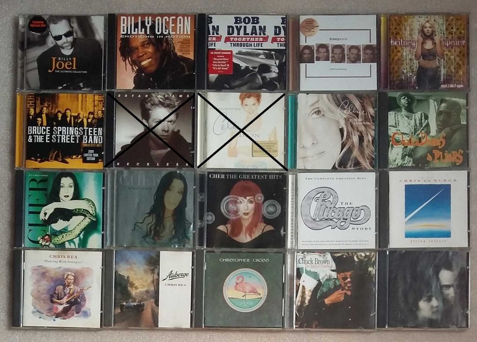 Vários CDs de Musica  de  A a P