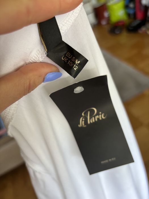 Li Parie dluga koszula narzutka na plaze przewiewna oversize S M L