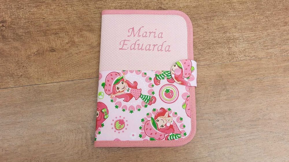 Porta boletim de vacinas e documentos de bebé