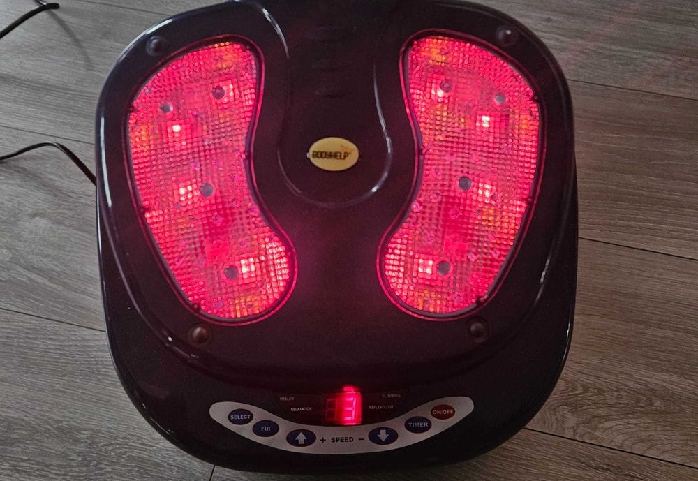 Masażer do stóp bodyhelp mas-400 podczerwień pilot platforma