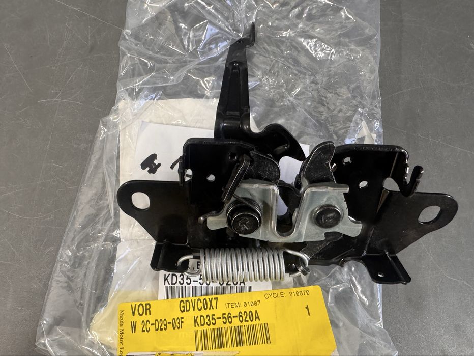 MAZDA CX-5 12-15 zamek maski nowy oryginal