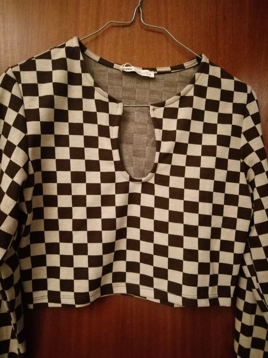 Top malha novo c/etiqueta, pull&bear, M.