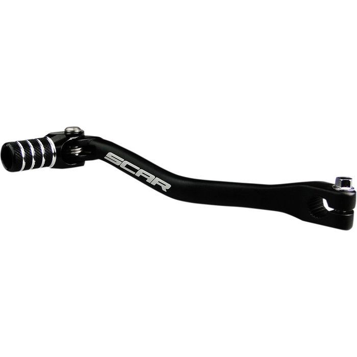 pedal de mudanças scar preto mate ponta preta gas gas / ktm /