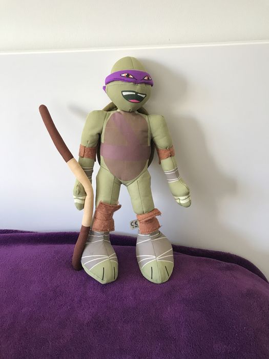 Tartaruga ninja fofinha de tecido