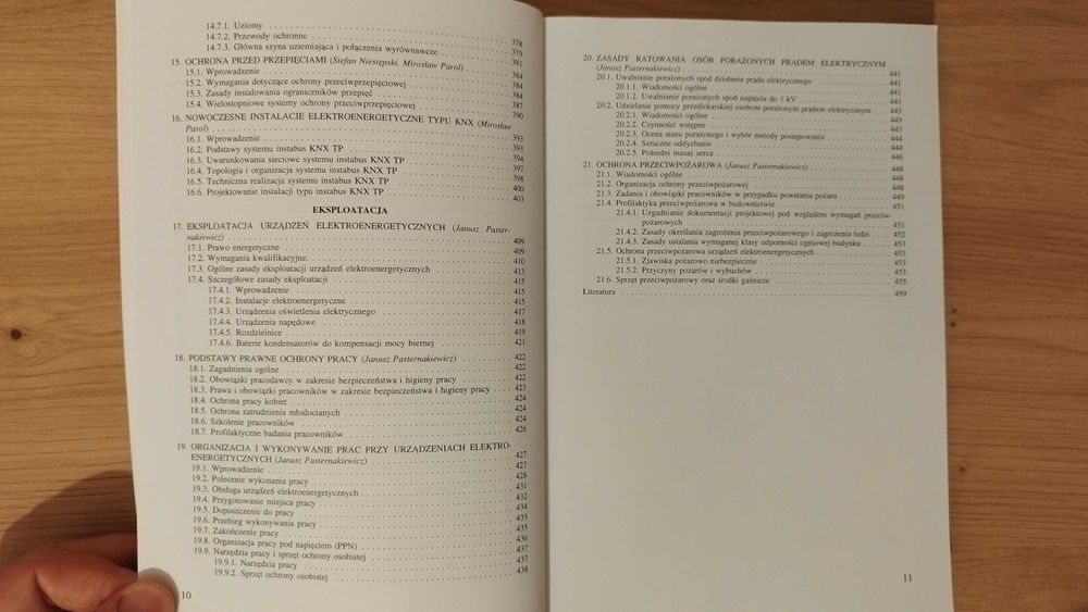 Instalacje elektryczne - budowa, projektowanie i eksploatacja