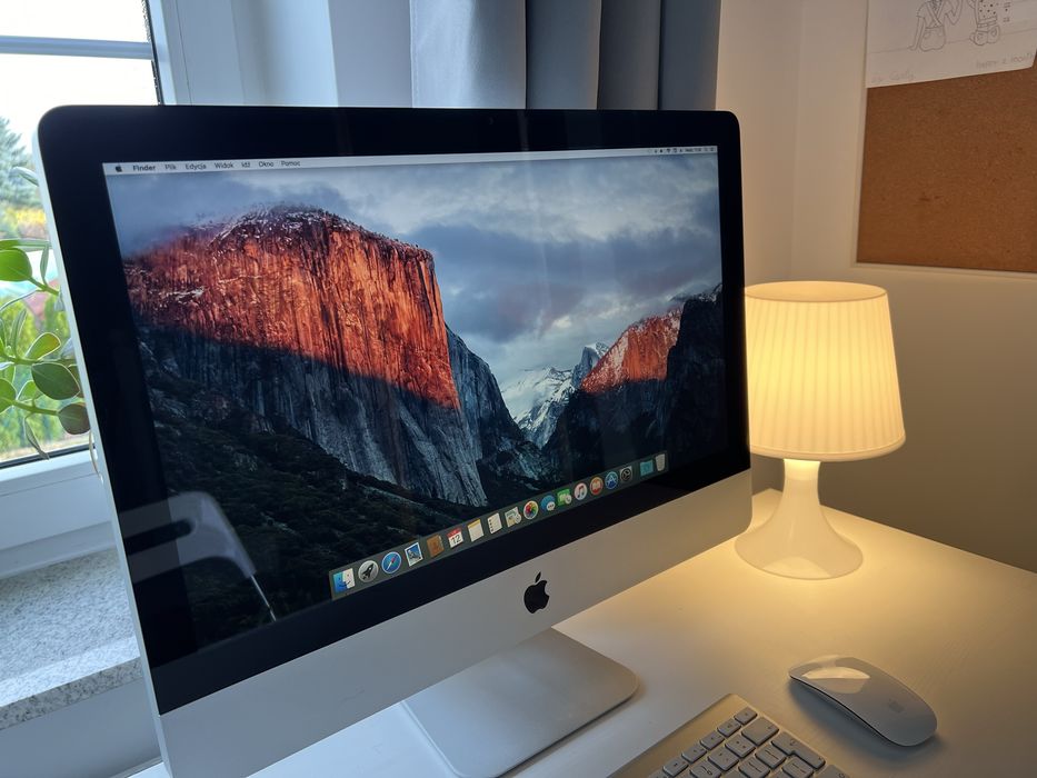 iMac 21,5’’ uzywany sprawny w bdb stanie dysk SSD 256GB zobacz!