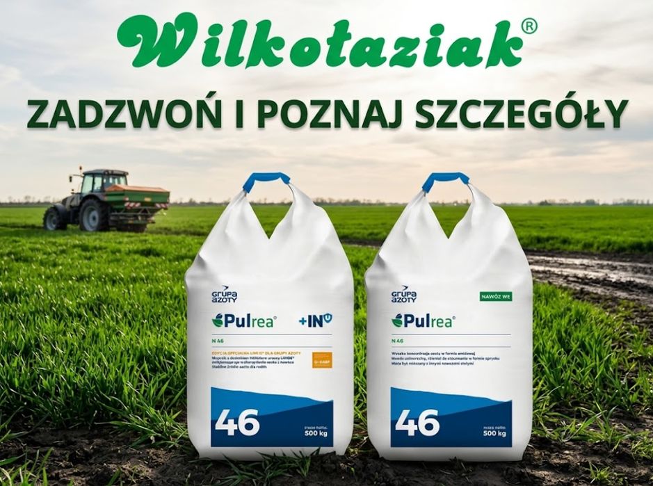 Mocznik granulowany 46% nawóz azotowy