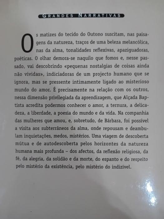 O Tecido do Outono