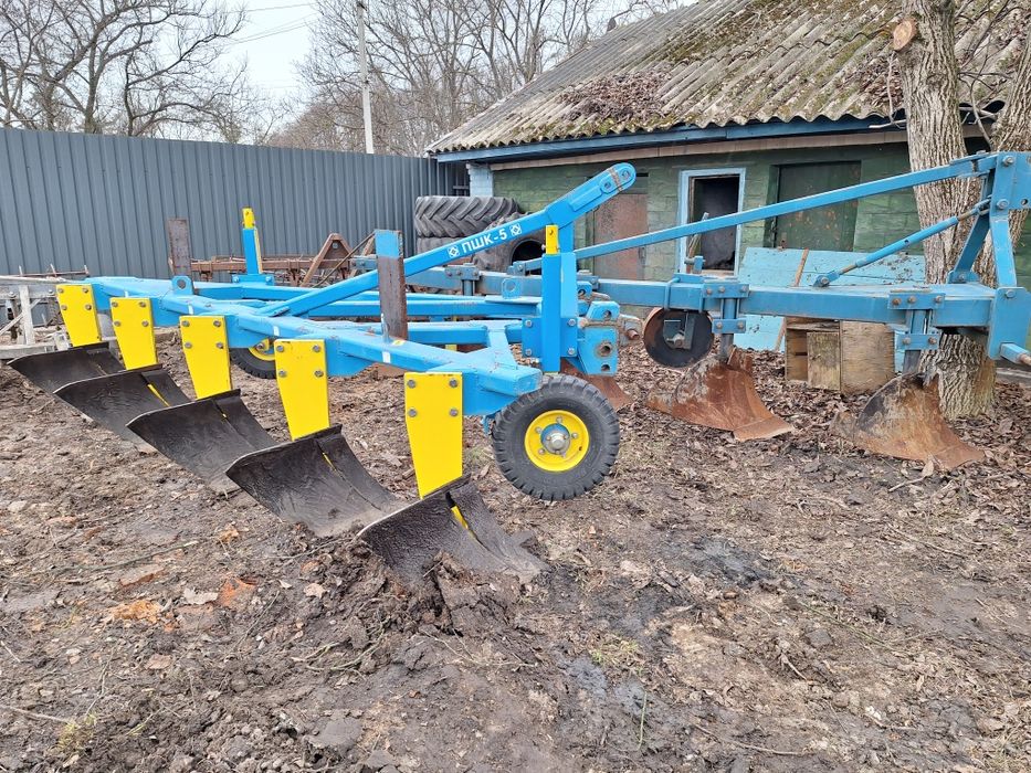 Плуг пшк 5 високі стійки