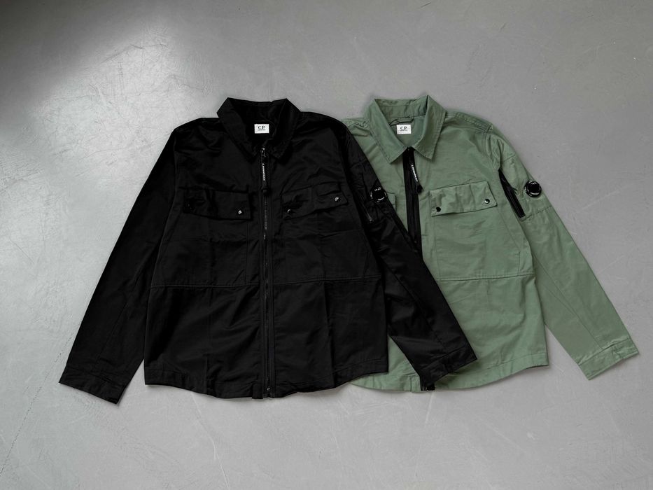 Чоловічий овершот C.P. Company на весну / Легка куртка з лінзою