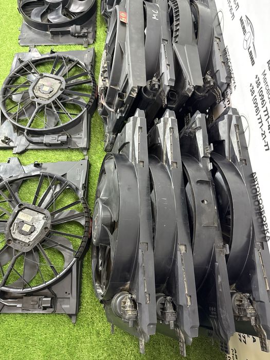 Основний вентилятор радіатора w203 w211 w204 w212 w164 x204 Мерседес