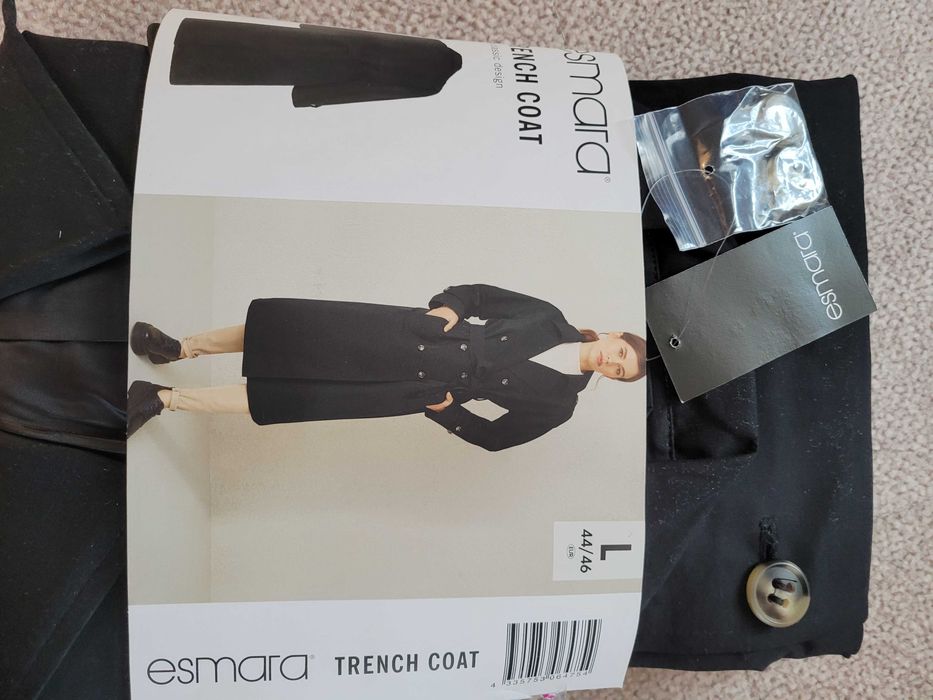 Płaszczyk czarny 44/46