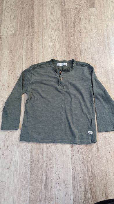 Koszulka t-shirt chłopięca khaki Zara 116